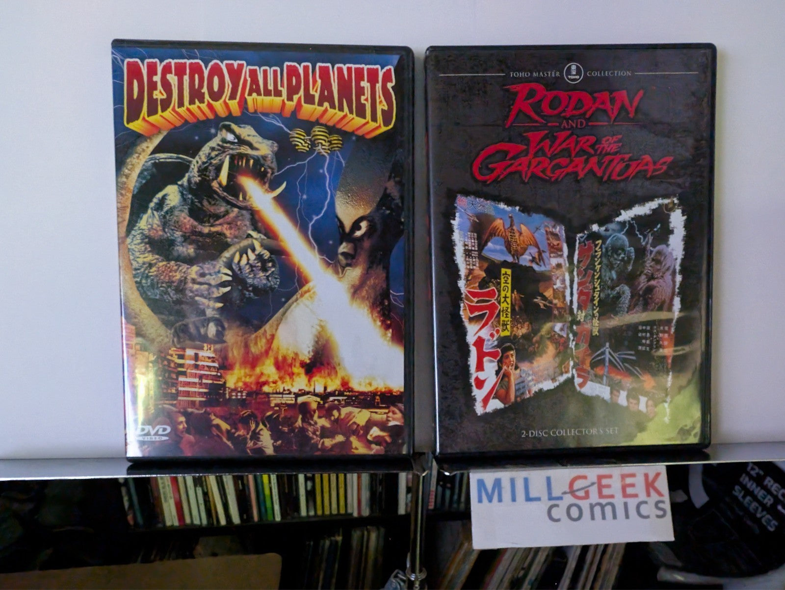 Destroy All Planets / Rodan / War of the Gagantuas, 3 Movie Set (DVD) -JD
