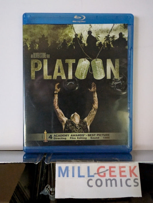 Platoon / Behind Enemy Lines, 2 Movie Set (Blu-Ray) Like New -JD