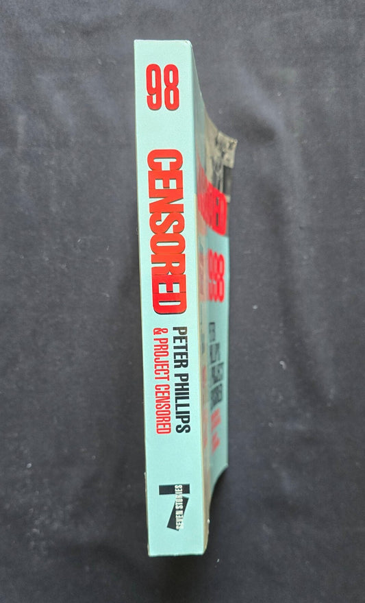 Censored 1998 : The Year's Top 25 Censored Stories by Danny Schechter (SIGNED)