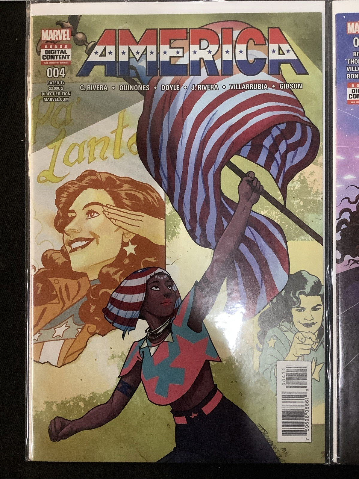 America #1-5 Comic Lot, Marvel, 1st America Chavez Solo, CTCCC Exclusive Cover