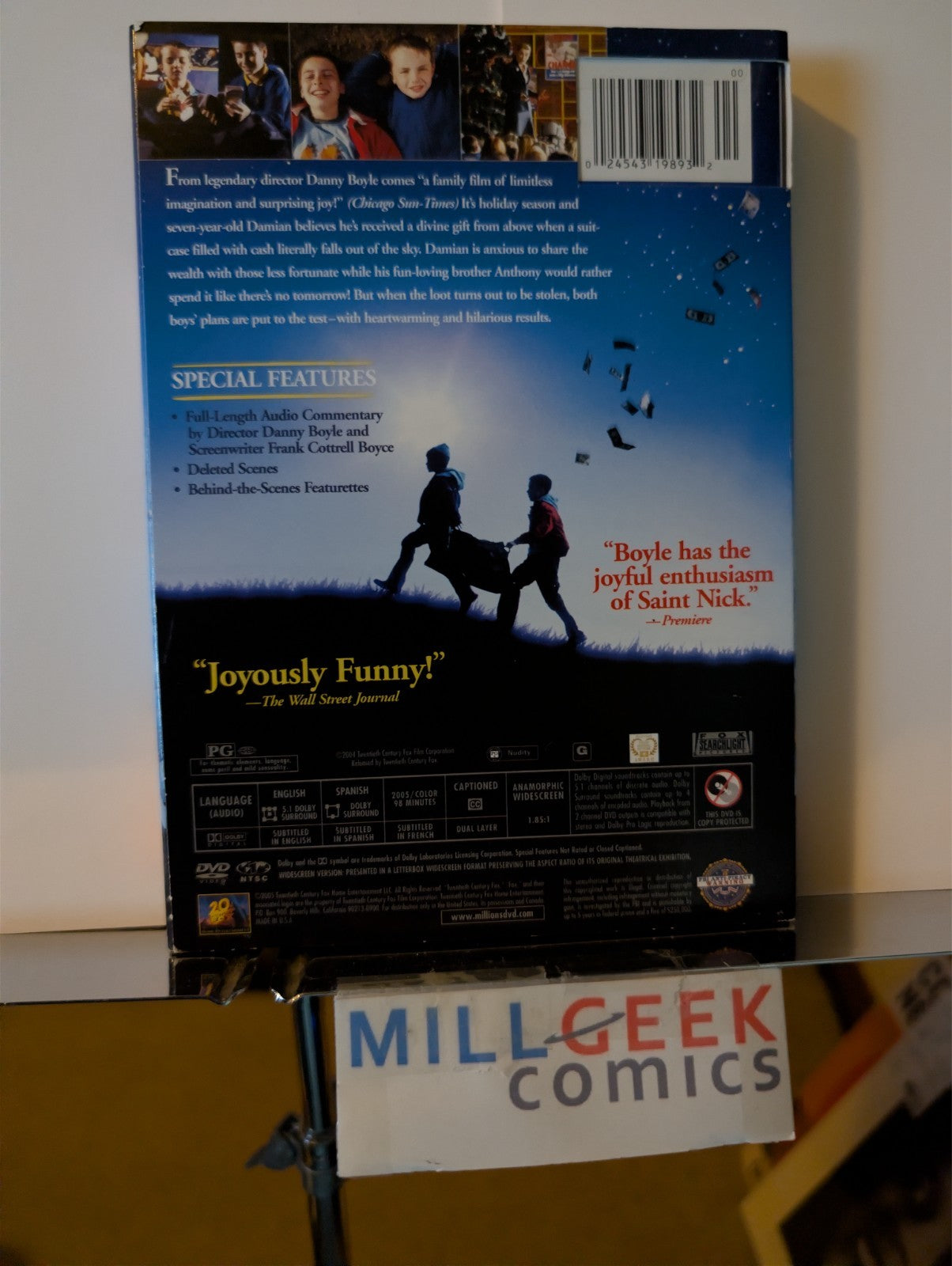 Millions, Danny Boyle, with Slip Cover (DVD) -JD