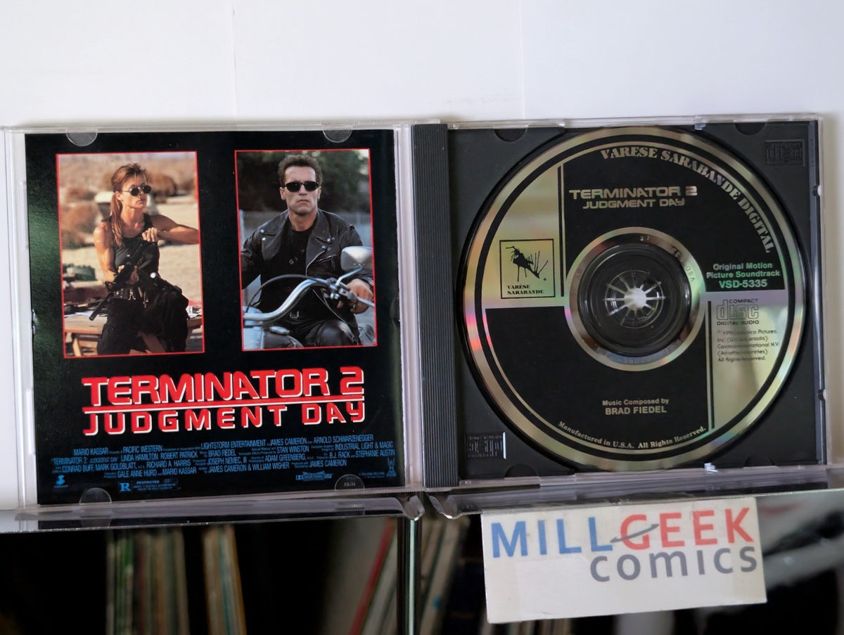 Terminator 2: Judgment Day - CD Soundtrack, music by Brad Fiedel -JD