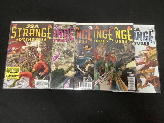 JSA Strange Adventures #1-6 COMPLETE SERIES SET - 2004 DC Comics Anderson Kitson