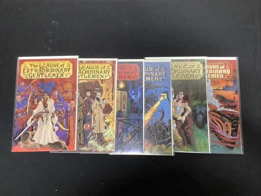 League of Extraordinary Gentlemen #1-6 comic lot (vol.2 2002) Alan Moore