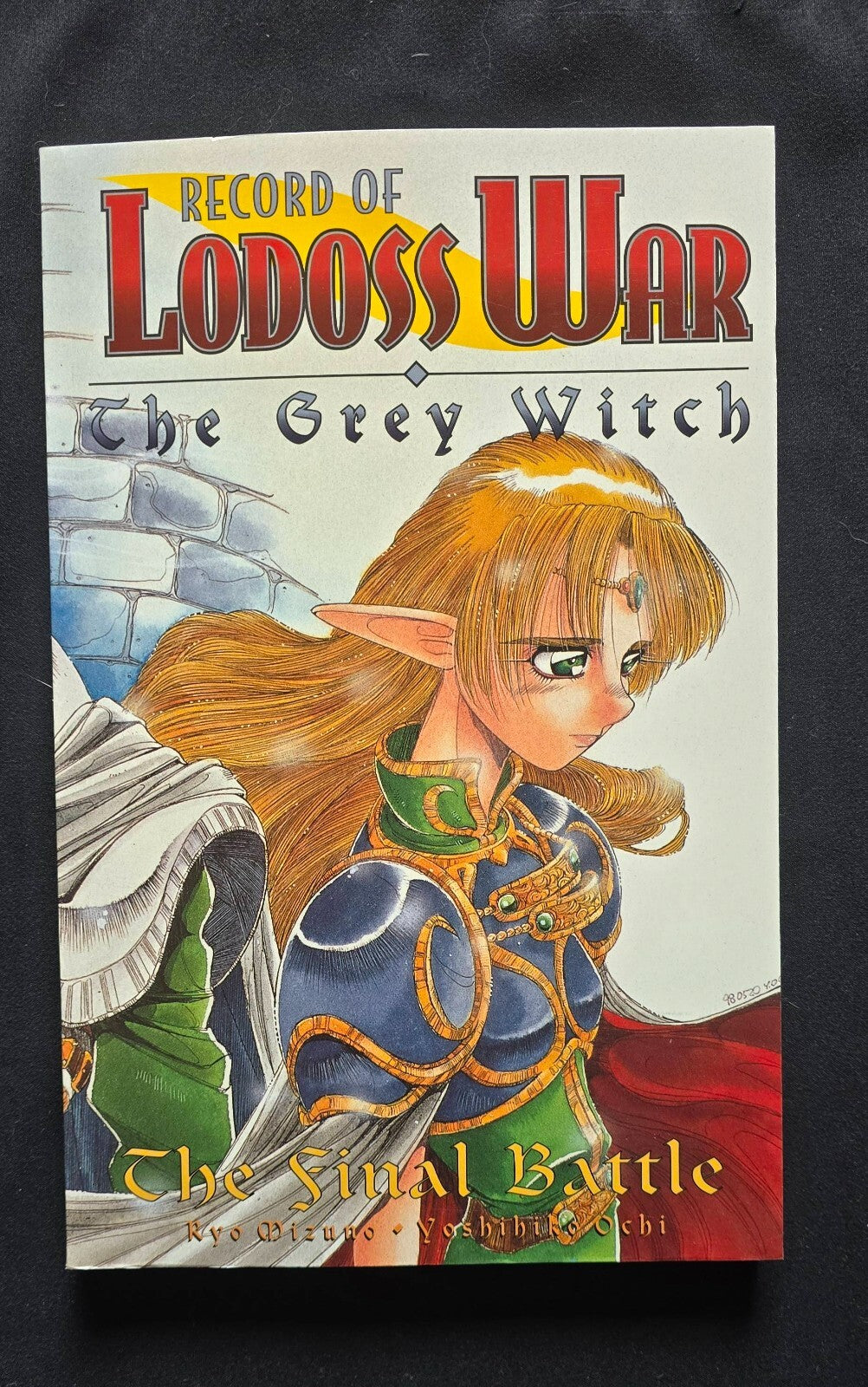 Record Of Lodoss War The Grey Witch V. 3 The Final Battle (1st Print, 2000)