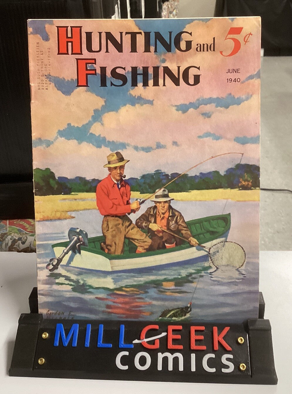 Vintage June 1940 Hunting and Fishing Magazine- Very Good