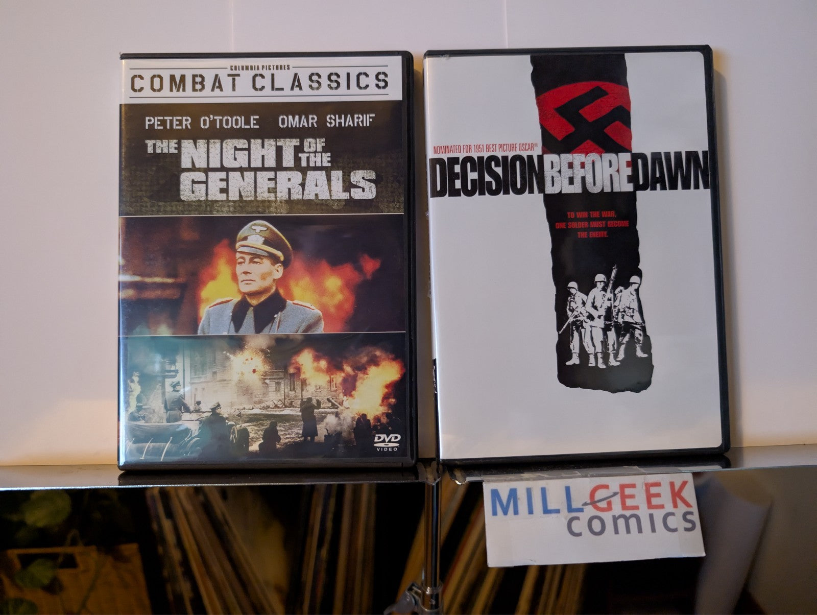 The Night of the Generals / Decision Before Dawn, 2 Movie Set (DVD) Like New-JD
