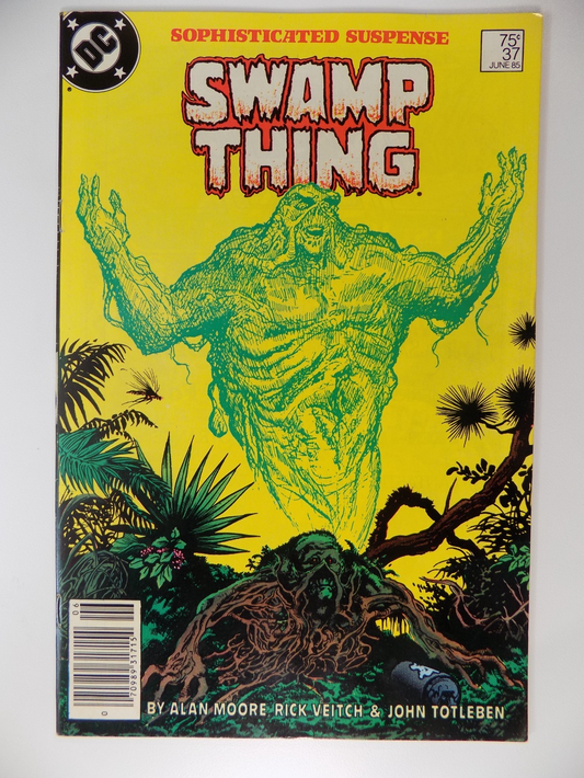 Swamp Thing #37 Newsstand DC Comic June 1985 Very Fine+