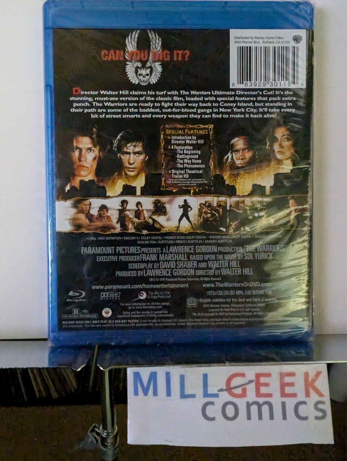 The Warriors, Ultimate Director's Cut (Blu-Ray 1979) Brand New -JD