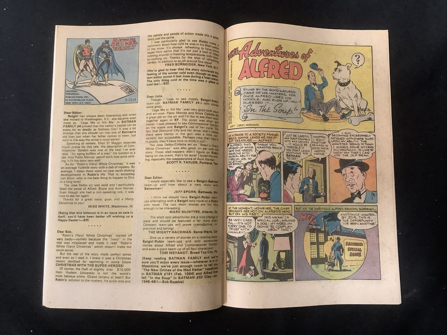 Batman Family #6 (1976) VF+ (8.5) 1st App Joker's Daughter, Bicentennial Salute