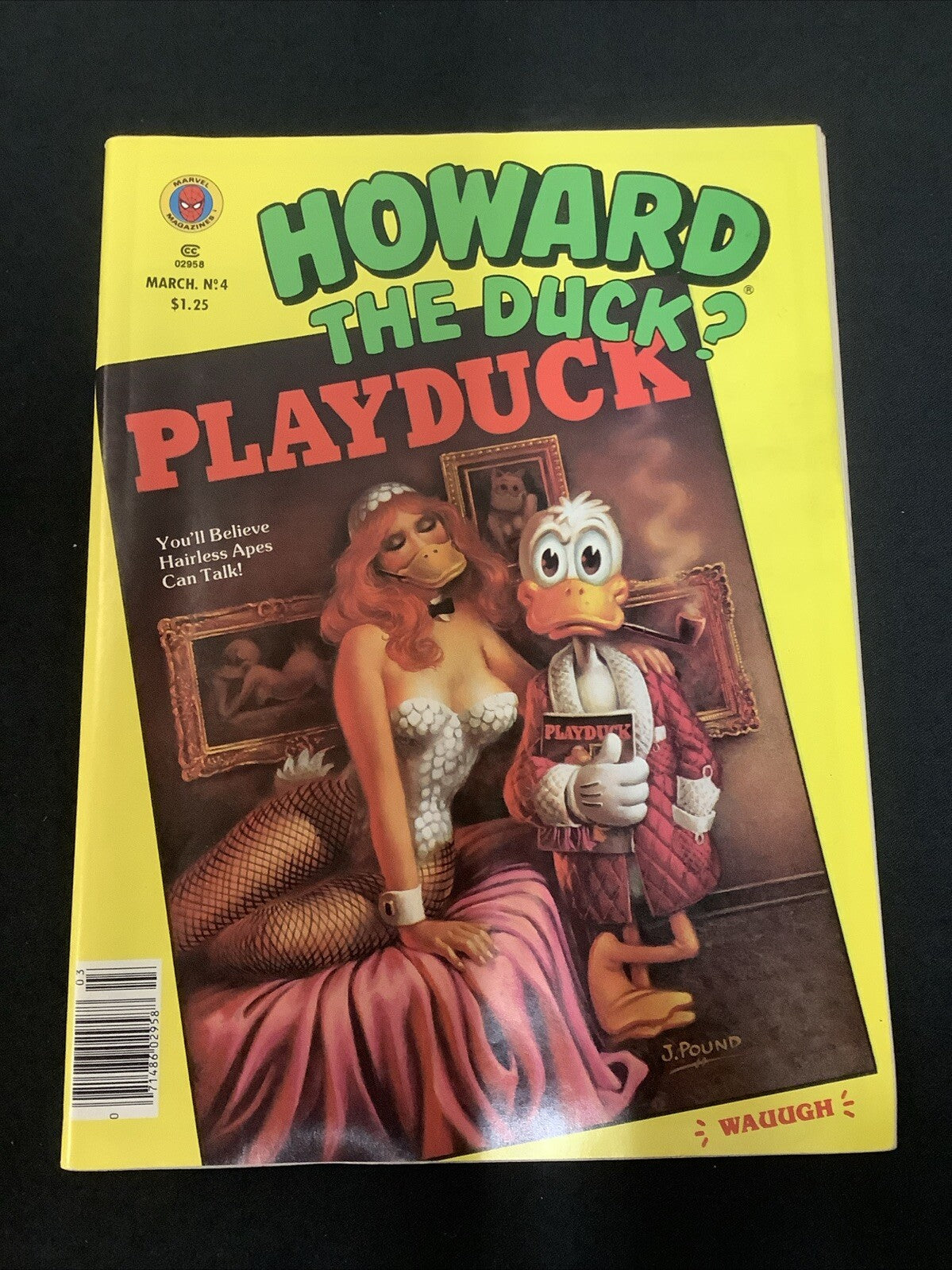 HOWARD THE DUCK Magazine #4 (1980) NM- (9.2) Gene Colan & Dave Simons