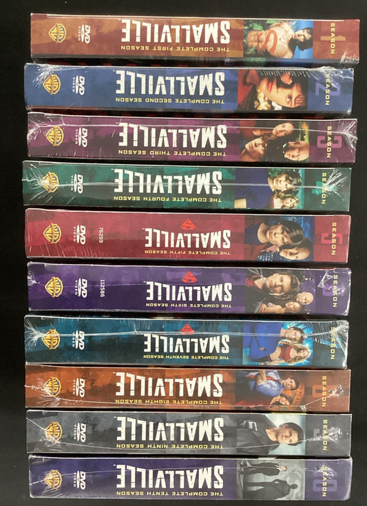Smallville Complete Series - Seasons 1-10 (DVD) New, Sealed -JD