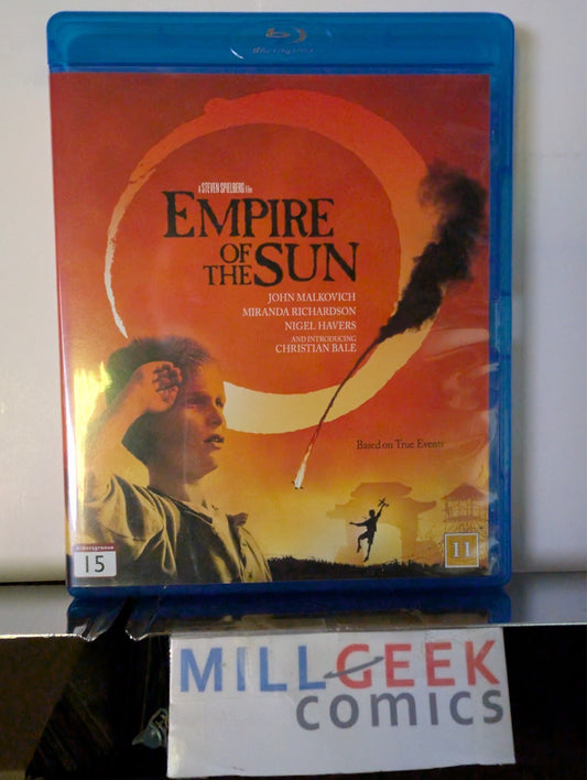 Empire of the Sun, Swedish Region (Blu-Ray) Like New -JD