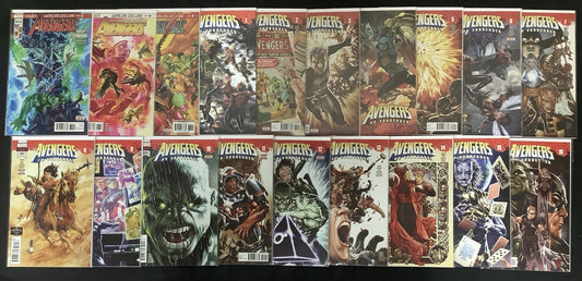 Avengers #672-690 Comic Lot, Marvel, Mark Waid, 1st App Immortal Hulk, 2017
