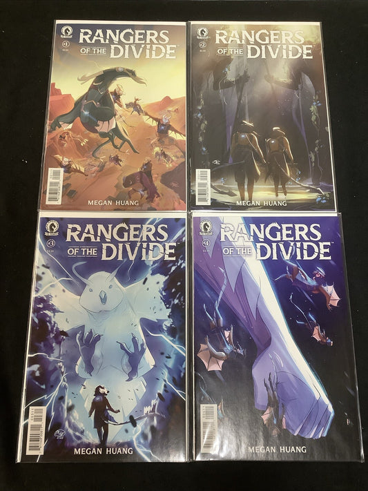 Rangers Of The Divide #1-4 Complete Comic Set, Dark Horse Comics, Megan Huang