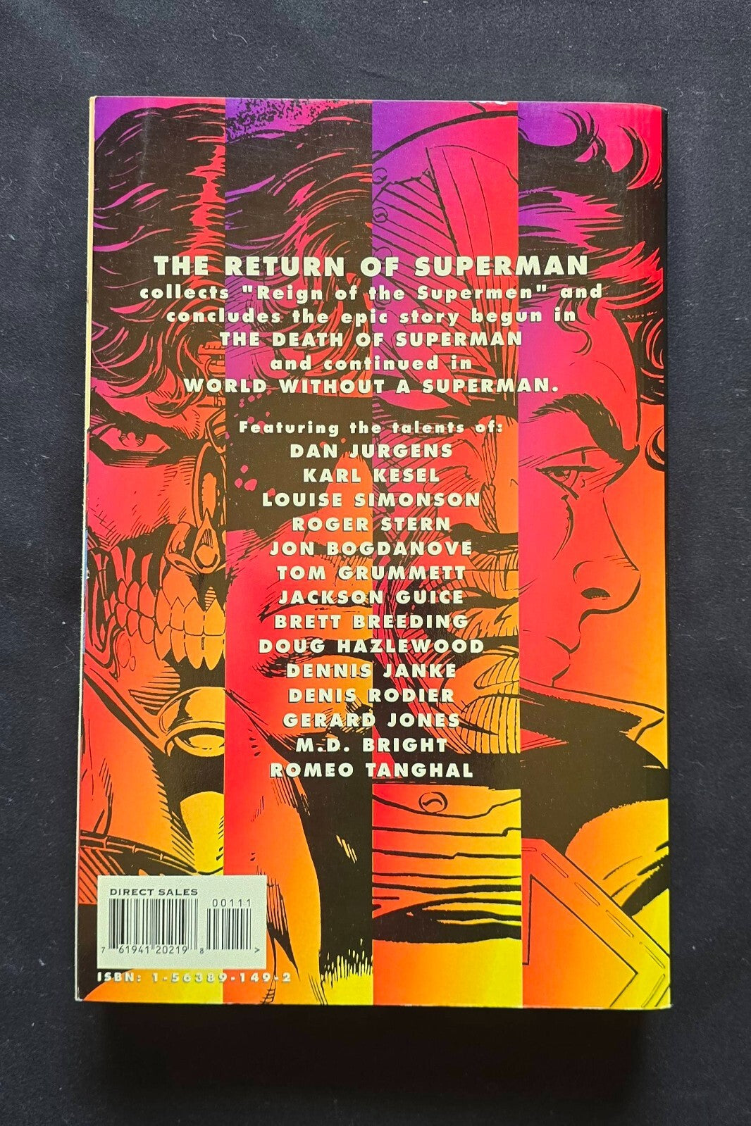 Superman: the Return of Superman (DC Comics December 1993)