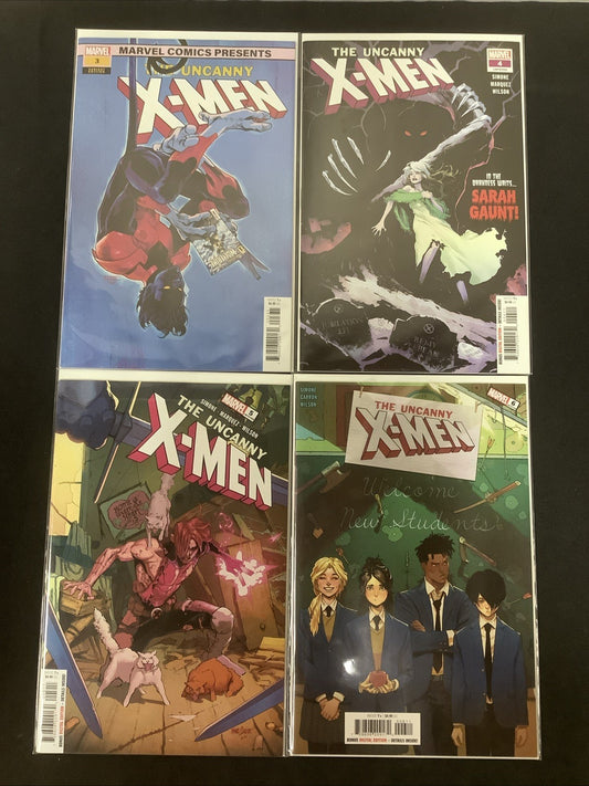 Uncanny X-Men #3-6 Comic Lot, Marvel Comics, Gail Simone/David Marquez, 2024