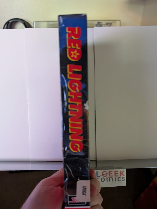Red Lightning (Amiga 3.5") Big Box All Manuals NO DISKS -JD