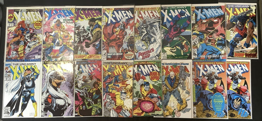 Uncanny X-Men #281-340 Comic Lot, 1st App Bishop And Bastion, Generation X