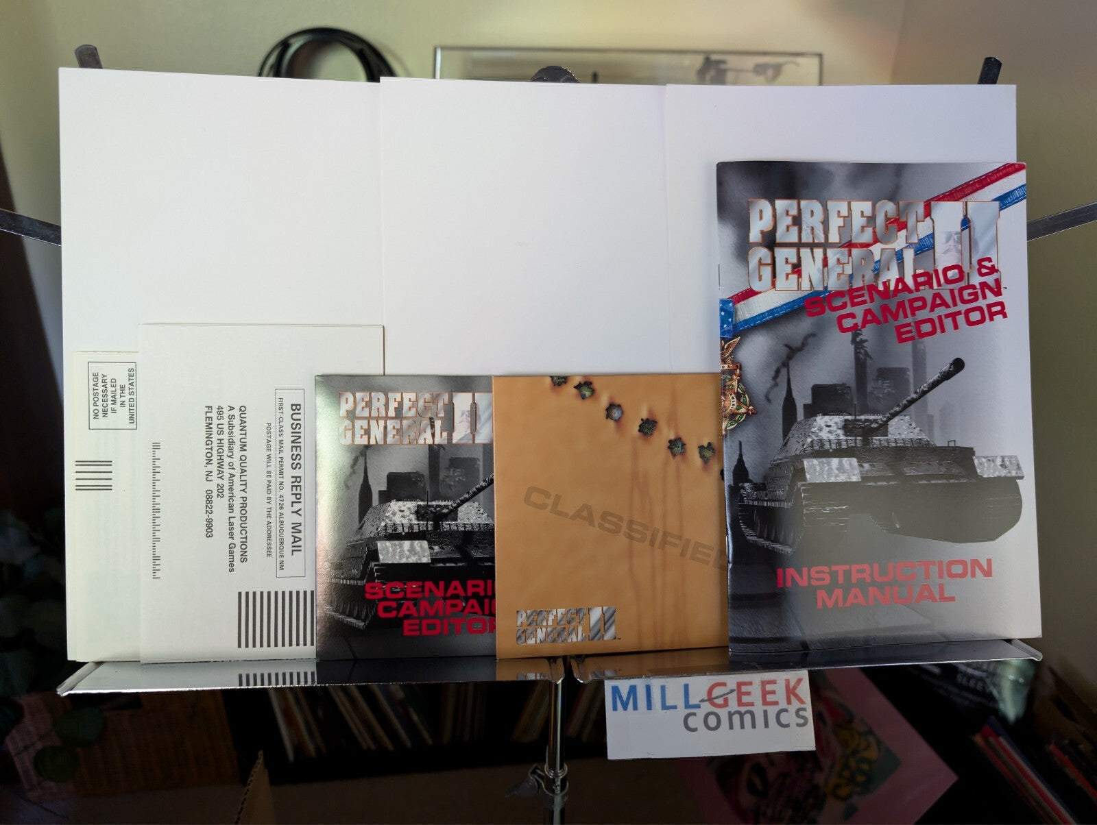 Perfect General II, Big Box with all manuals, NO CD-ROM QQP 1994 PC JD
