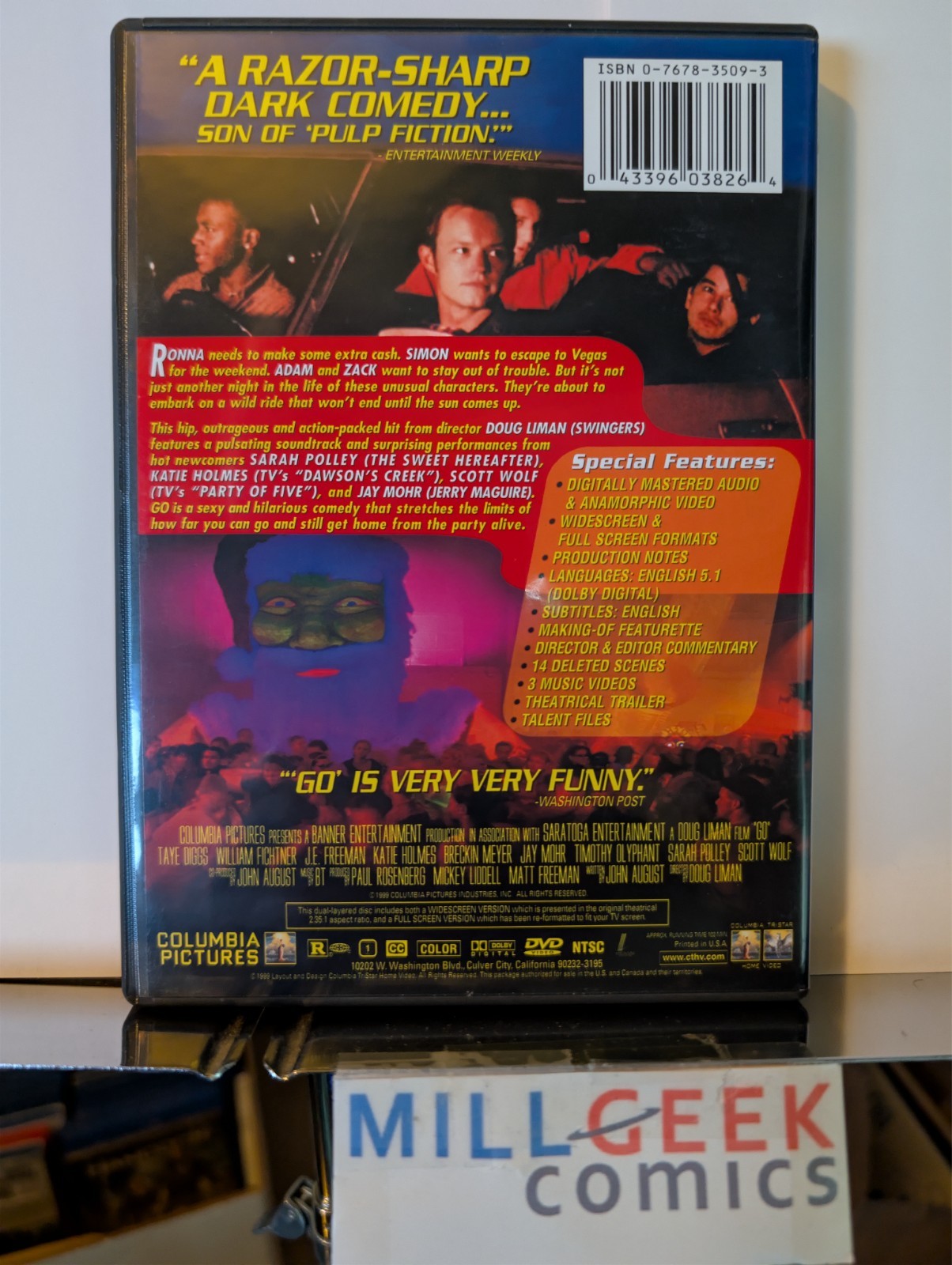 Brick / Rushmore / Go, 3 Movie Set (DVD) -JD