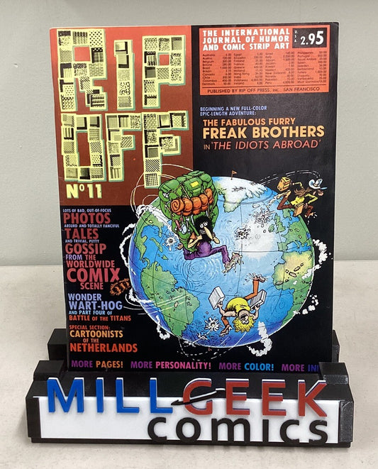 Rip Off w/ The Fabulous Furry Freak Brothers No. 11 & 12 Comic Magazine, 1983