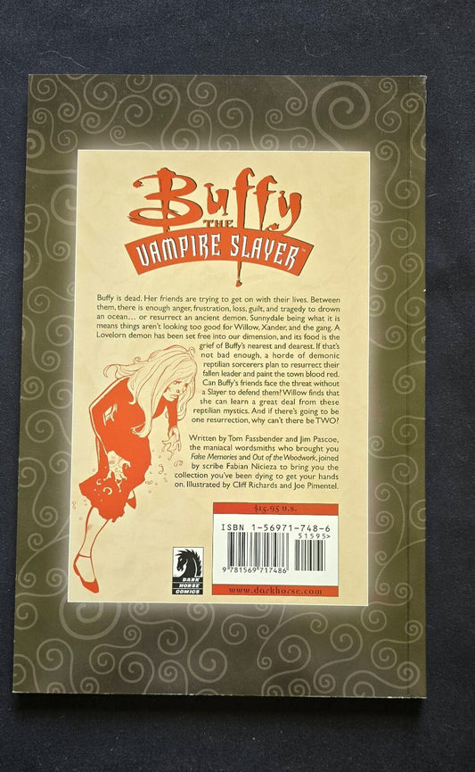 Buffy the Vampire Slayer Death of Buffy (1st Edition, Aug 2002)