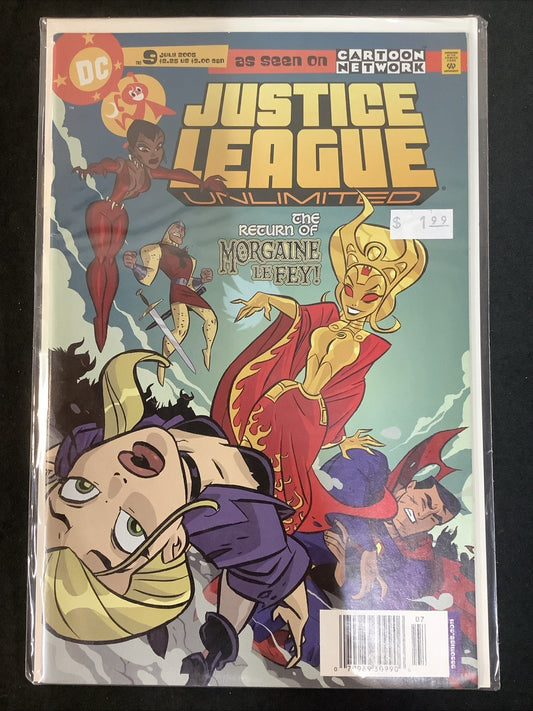 Justice League Unlimited #9-17 Comic Lot, DC Comics, NEWSSTAND EDITIONS!