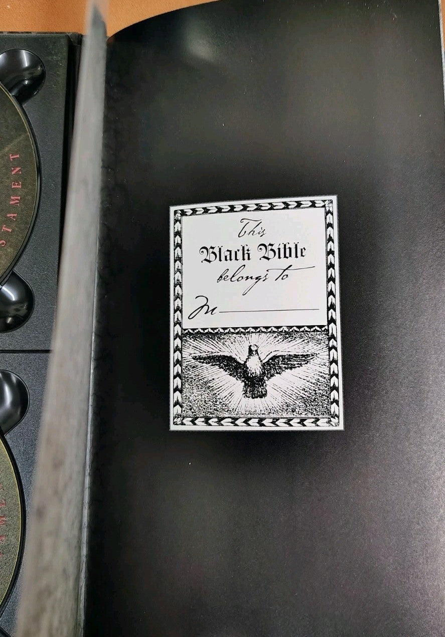 The Black Bible, 4-Disc Boxset, Cleopatra Records- Goth 1998 -RARE Like New JD