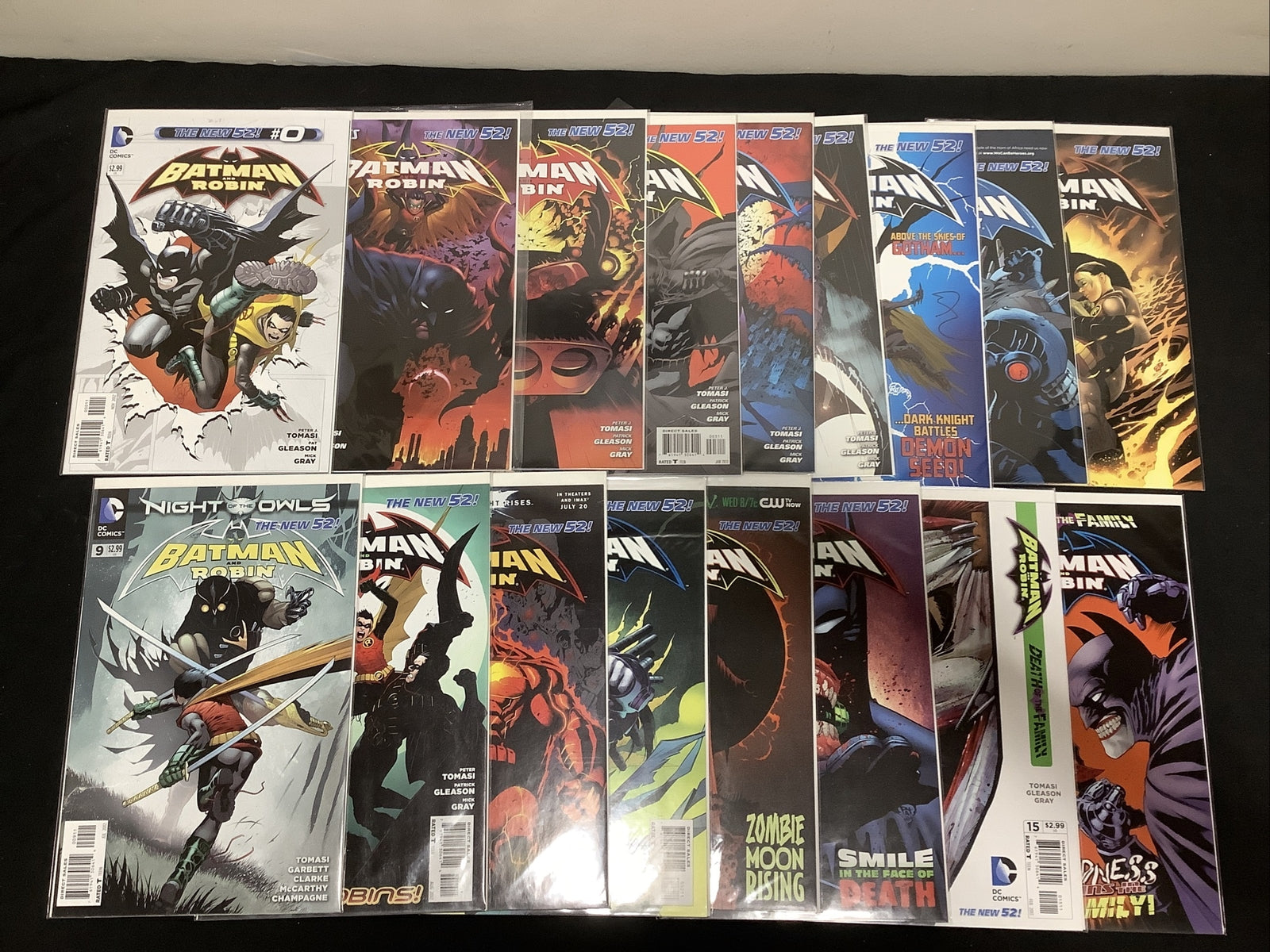 Batman and Robin #0-16 Comic Lot (2011 New 52) Damian Wayne Death of the Family