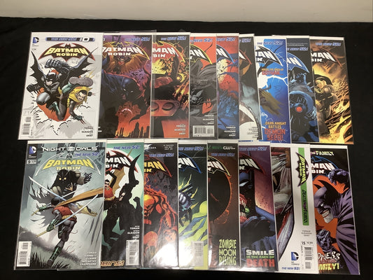 Batman and Robin #0-16 Comic Lot (2011 New 52) Damian Wayne Death of the Family