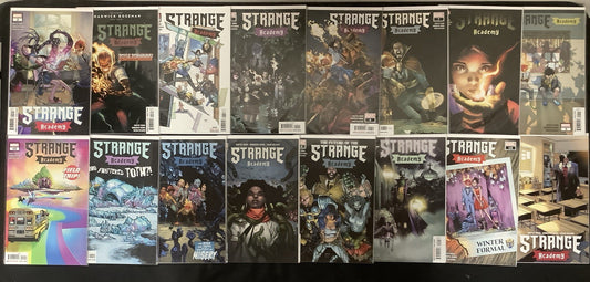 Strange Academy #2-17 Comic Lot, Marvel Comics, 1st App Gas Lamp, Skottie Young