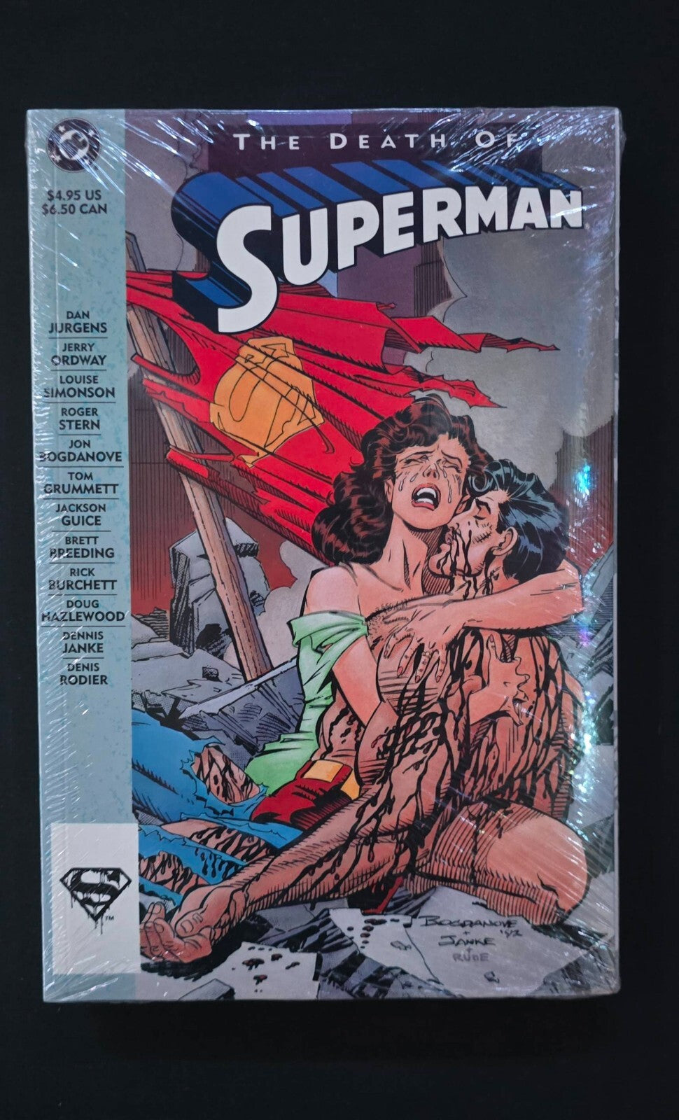 The Greatest Superman Stories Ever Told+Death of Superman TPB SEALED!(DC Comics)