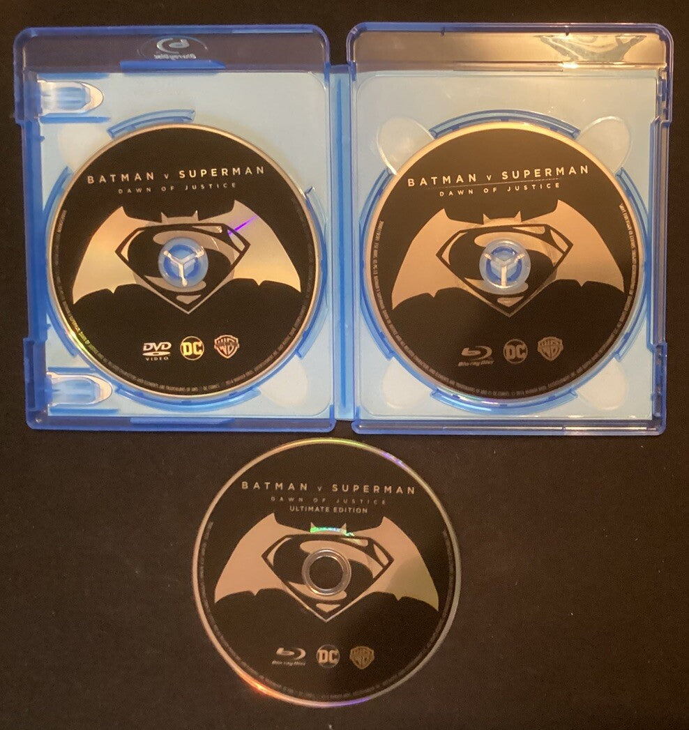6 Movie DVD DC Lot (Justice League, Batman, Superman) -PS