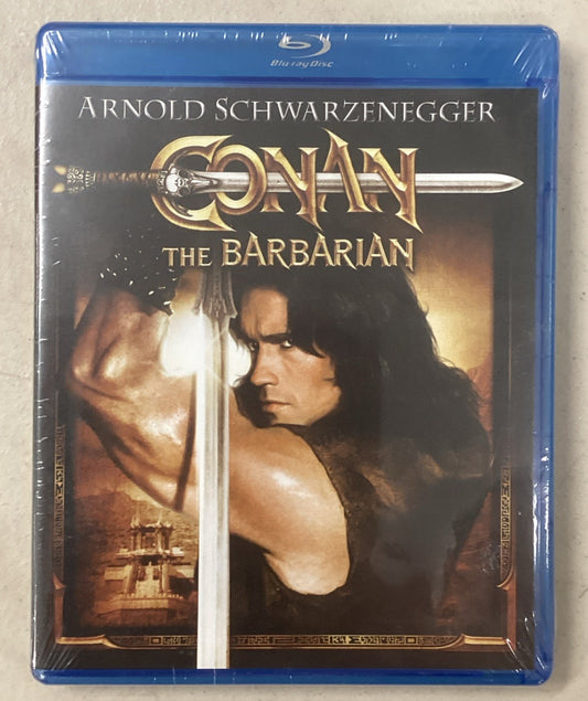 Conan the Barbarian (Blu-ray, 1982) SEALED Arnold JD