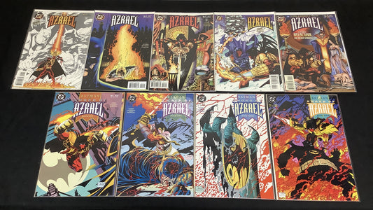 Azrael Comic Bundle: Azrael Vol.1 #1-5, Sword Of Azrael #1-4, 1st App Azrael DC