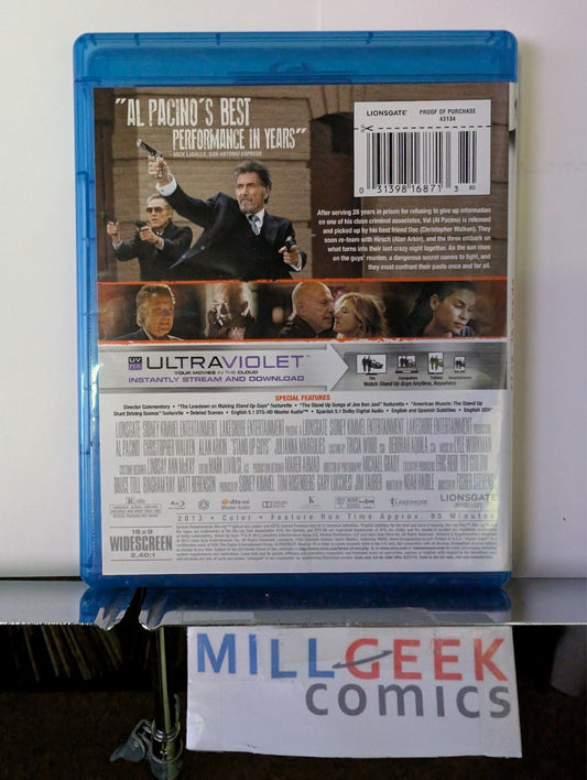 Stand Up Guys, Al Pacino & Christopher Walken (Blu-Ray 2012) Like New -JD