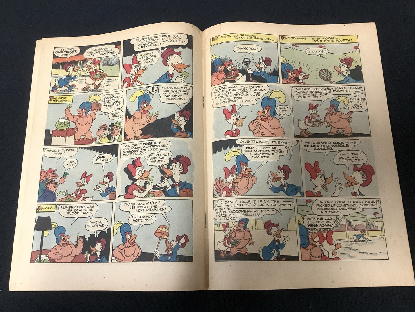 Four Color #450 (Dell Comics February 1953) F+ (6.5) Carl Barks Cover, Disney