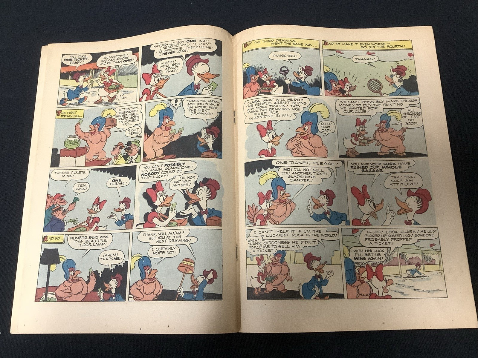 Four Color #450 (Dell Comics February 1953) F+ (6.5) Carl Barks Cover, Disney