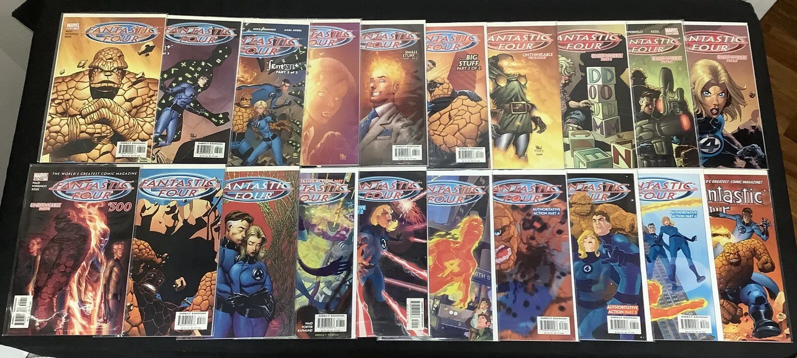 Fantastic Four Lot, Vol.3 #1-70 (missing 11), Vol.1 #500-563 (missing 550, 558)