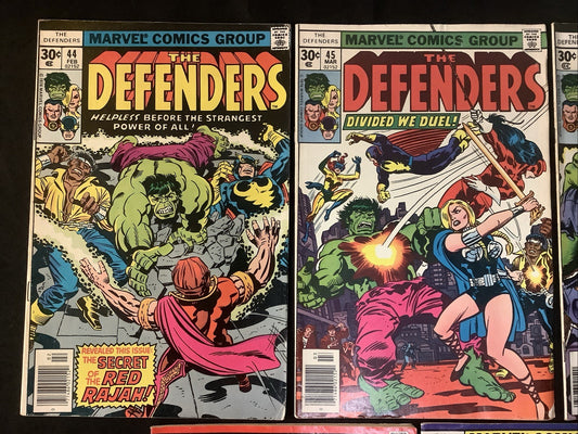 The Defenders #44-52 Comic Lot, Marvel Comics, Keith Giffen, Reader Copies