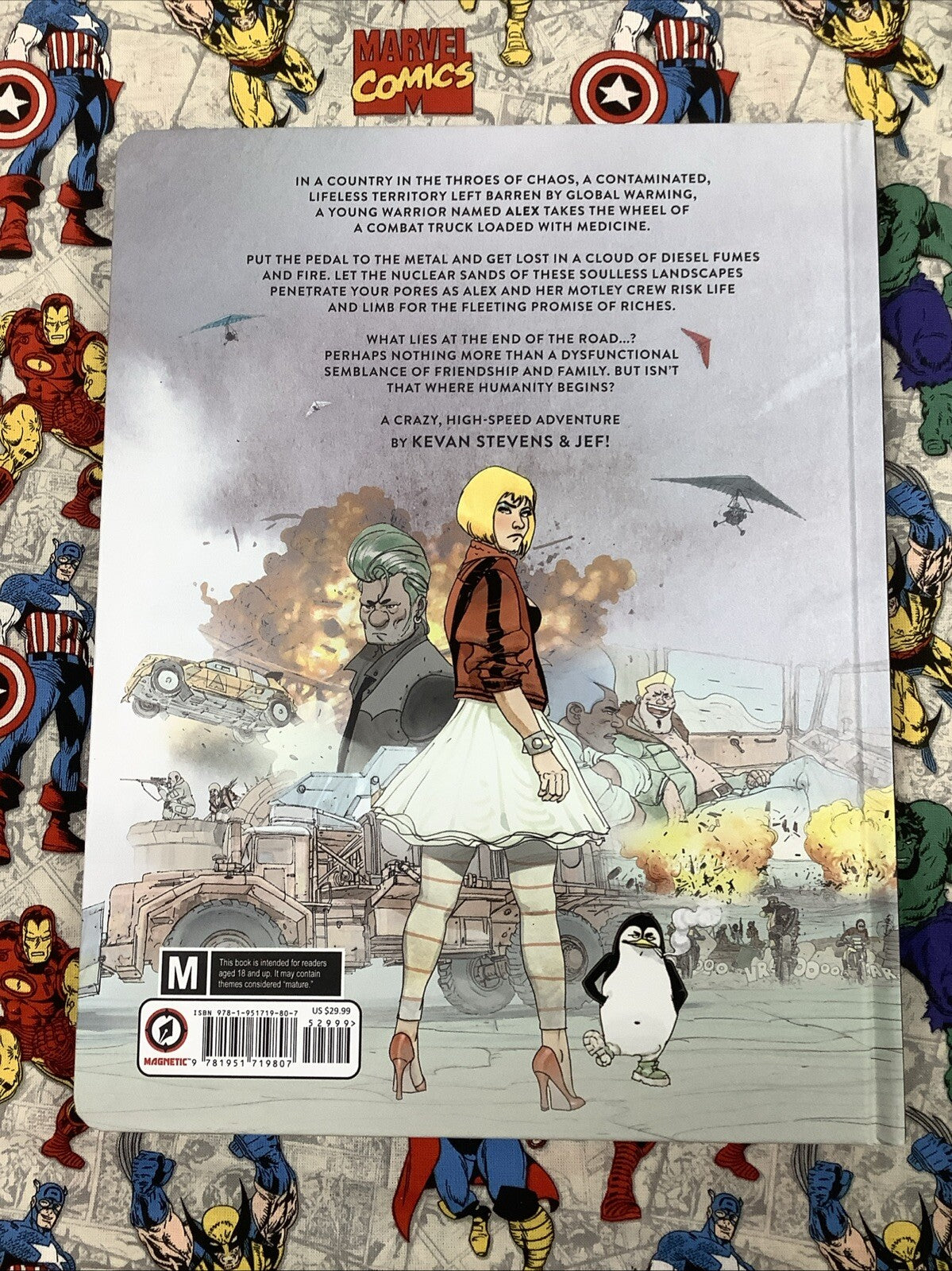 Convoy Hardcover Graphic Novel (Magnetic Press) Kevan Stevens / Jef, 2023