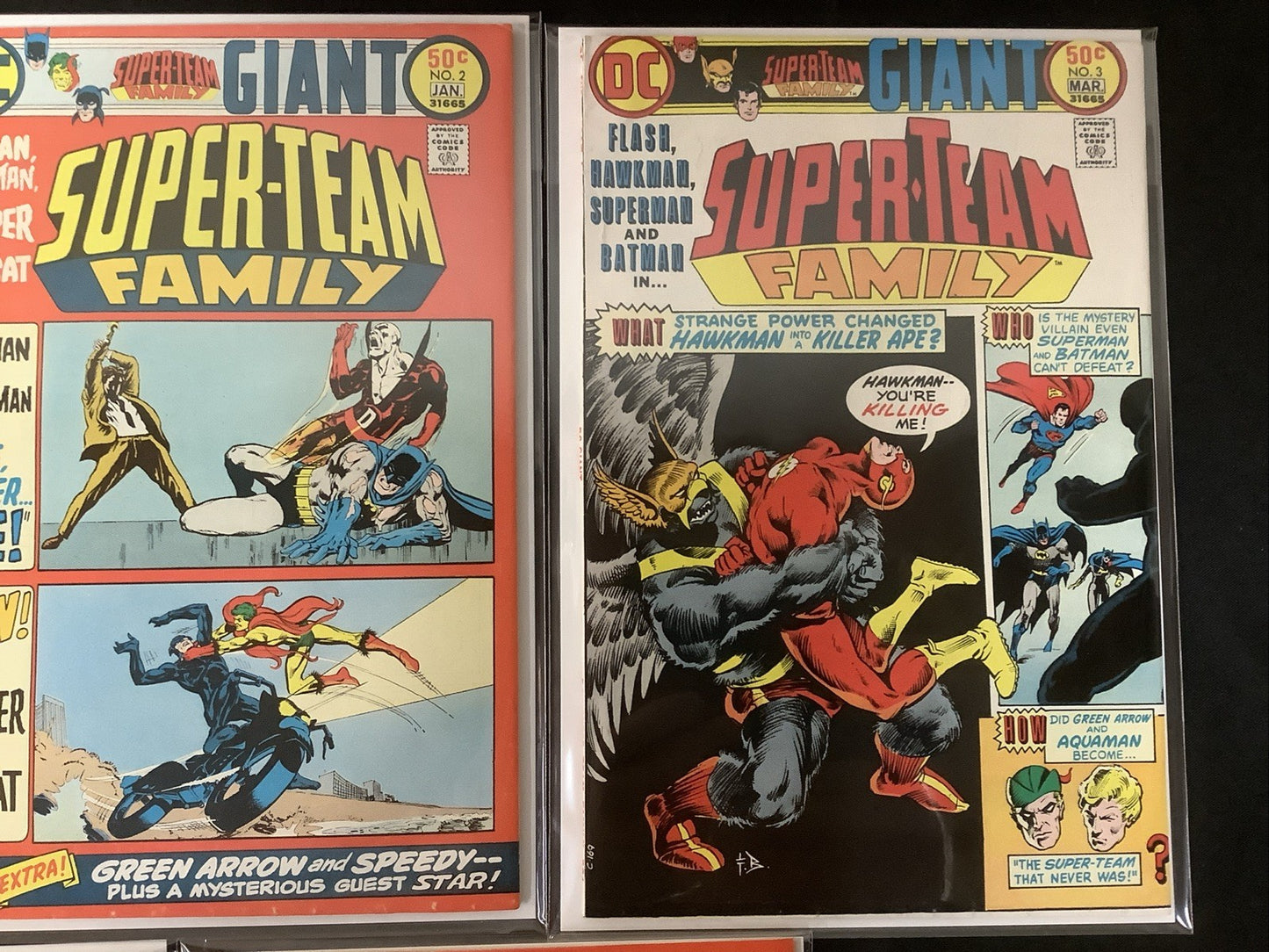 Super-Team Family #1-5 Comic Lot, DC Comics, Neal Adams, High Grade Lot