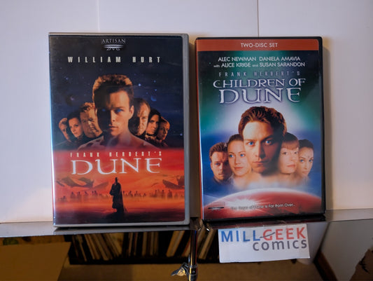 Dune & Children of Dune, William Hurt, Susan Sarandon (DVD ) Like New-JD