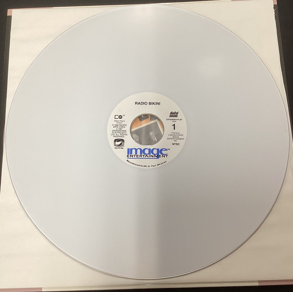 RADIO BIKINI Nuclear Atomic Tests Former Classified Secret Material Laserdisc-JD