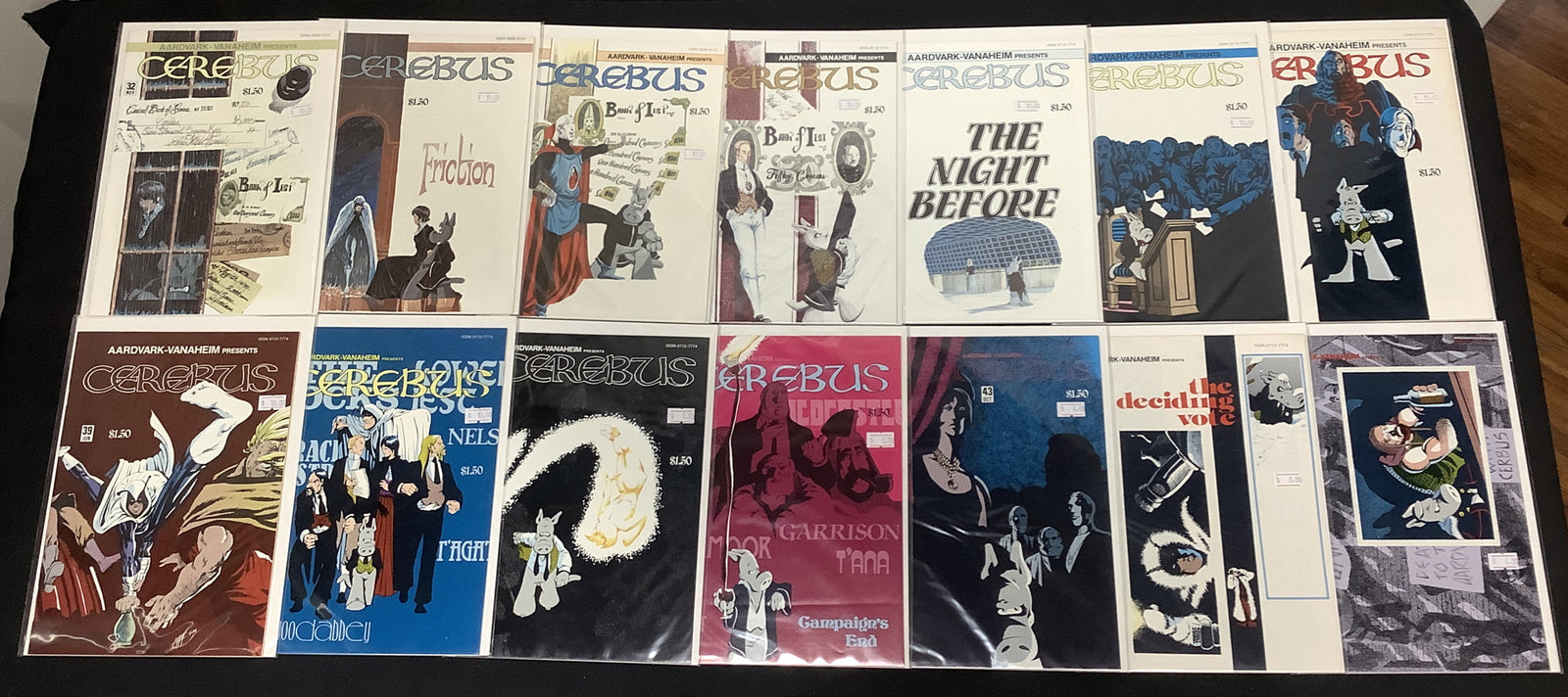 Cerebus #32-45 Comic Lot, Aardvark-Vanaheim, Dave Sim, 1977