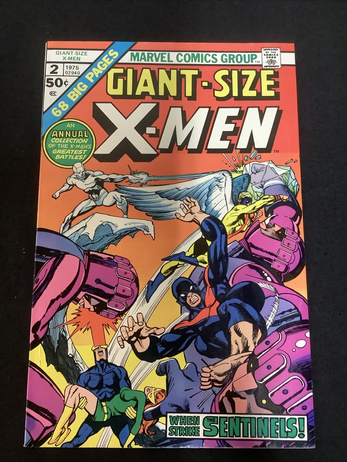 Giant-Size X-Men #2 (Marvel Comics 1975) F/VF (7.0) Great Eye Appeal, See Photos