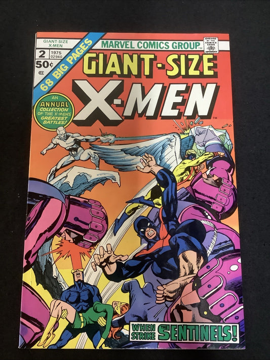 Giant-Size X-Men #2 (Marvel Comics 1975) F/VF (7.0) Great Eye Appeal, See Photos