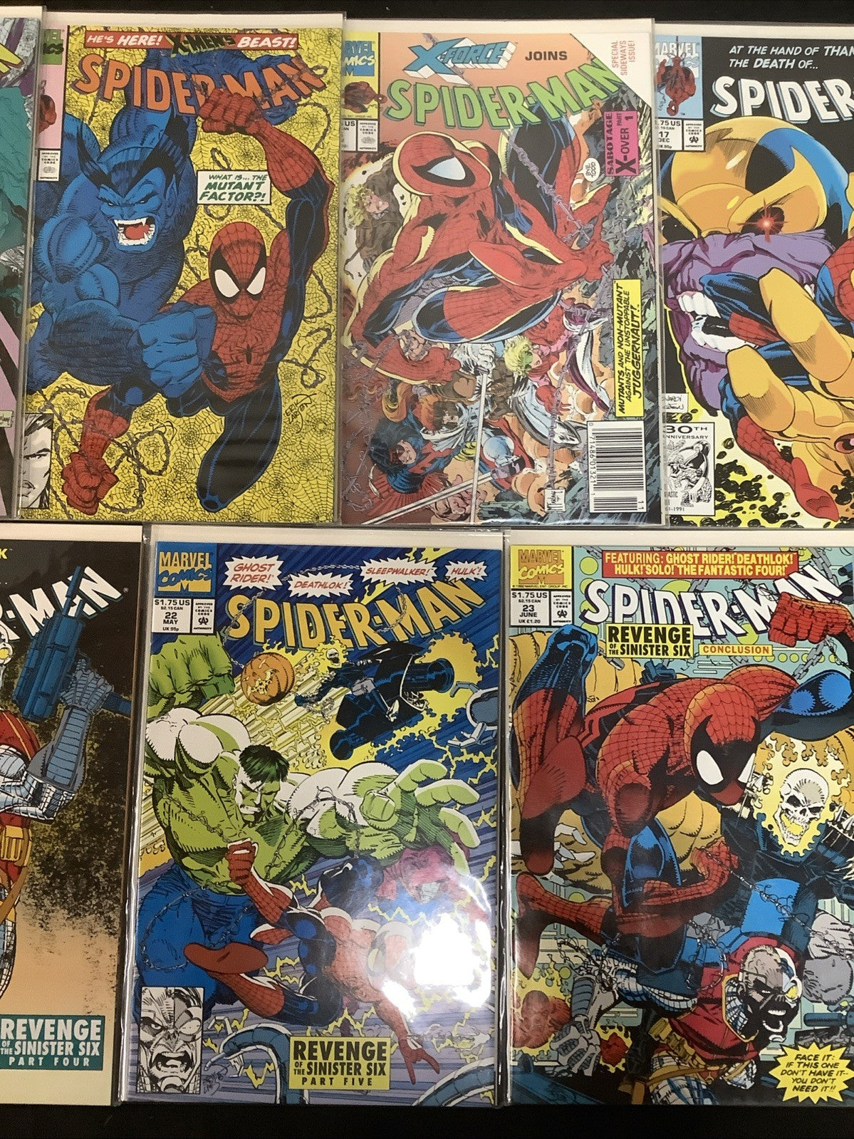 Spider-Man #1-25 Comic Lot, Marvel Comics, Multiple Variants #1, Todd McFarlane