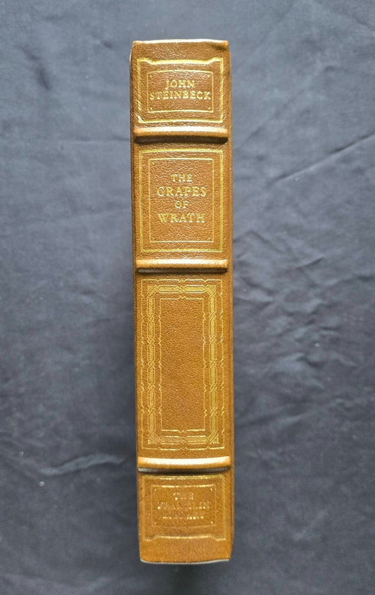 The Grapes of Wrath By John Steinbeck - Franklin Library (1980, HC) JD